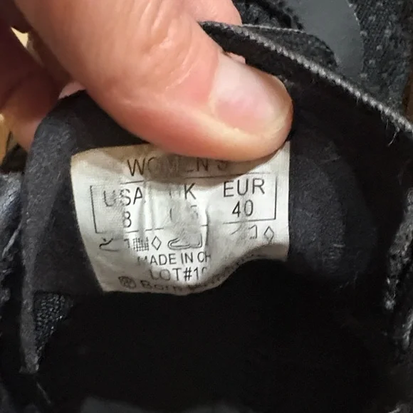 Born Primitive Black and Red Athletic Shoes - Picture 4 of 6